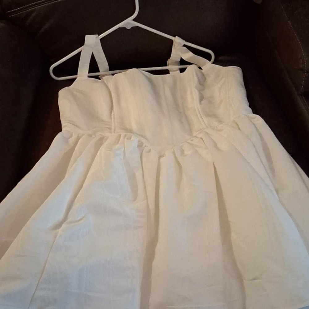 Sugar Thrillz White and Pink Dress